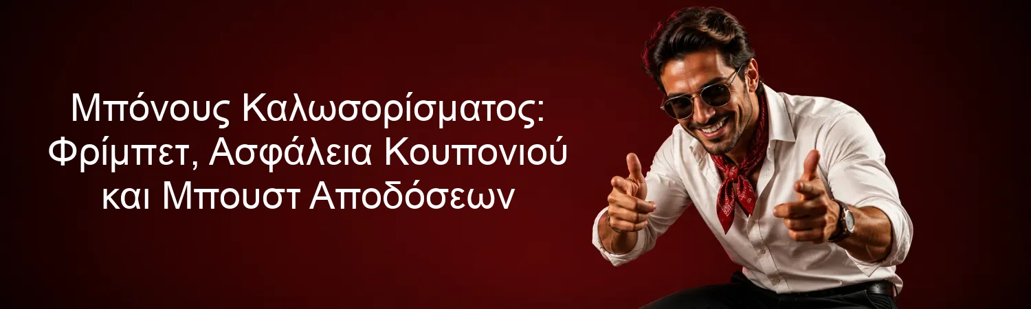 Μπόνους Καλωσορίσματος: Φρίμπετ, Ασφάλεια Κουπονιού και Μπουστ Αποδόσεων