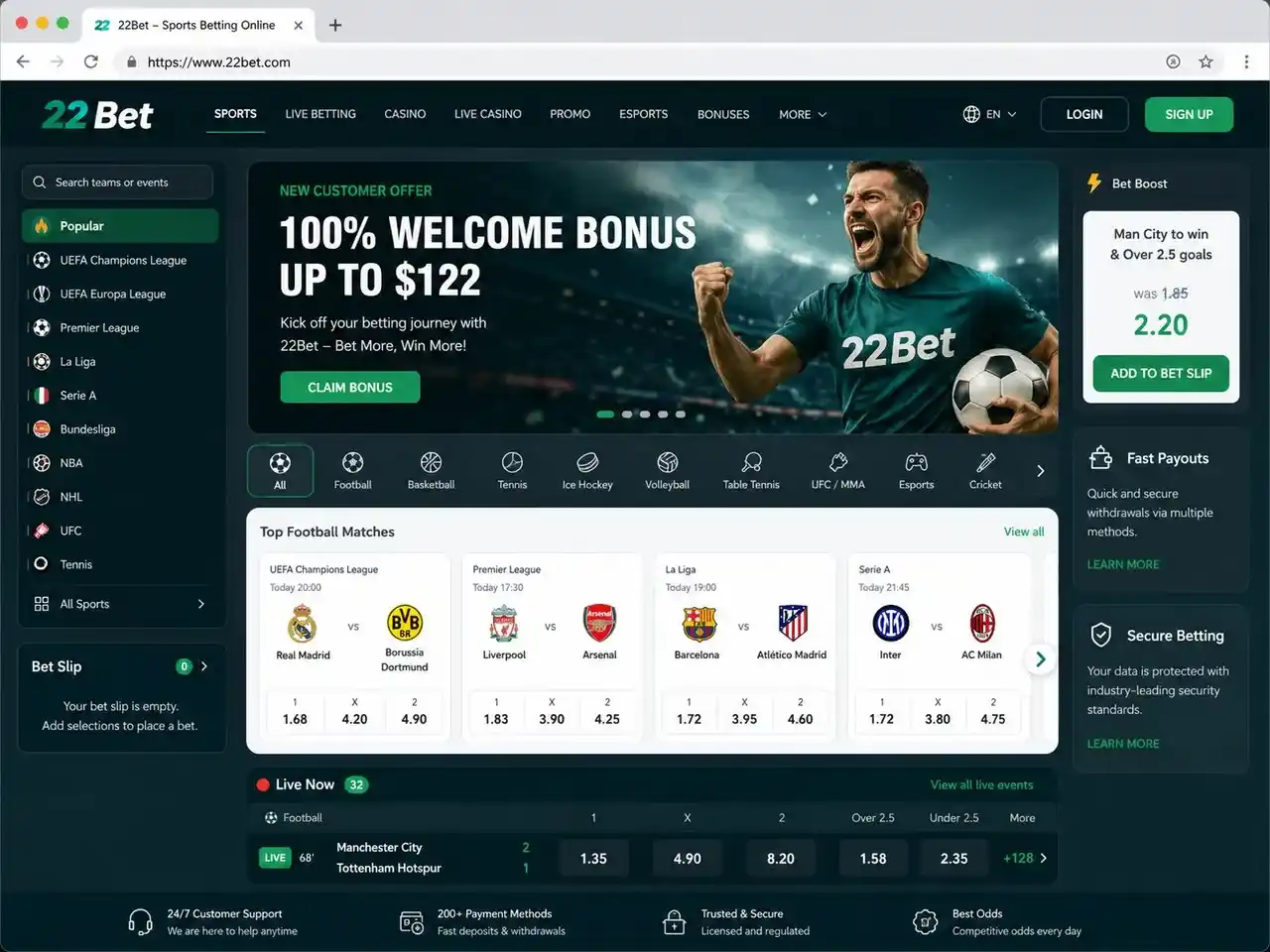 22Bet 22Bet